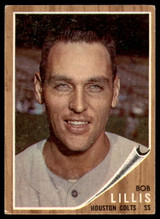1962 Topps #74 Bob Lillis Excellent ID: 194645 1962 Topps #74 Bob Lillis Excellent ID: 194645