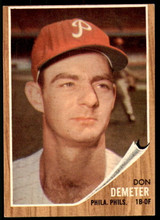 1962 Topps #146 Don Demeter Ex-Mint ID: 194906 1962 Topps #146 Don Demeter Ex-Mint ID: 194906