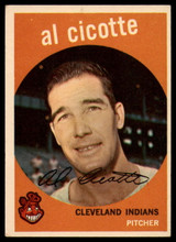 1959 Topps #57 Al Cicotte Excellent+  ID: 138846