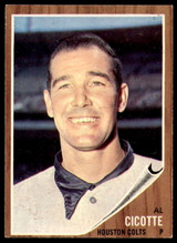 1962 Topps #126 Al Cicotte Ex-Mint  ID: 188006