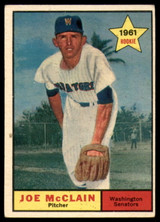 1961 Topps #488 Joe McClain Excellent RC Rookie ID: 156523