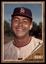 1962 Topps #68 Ken L. Hunt EX/NM 