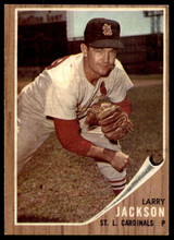 1962 Topps #83 Larry Jackson Ex-Mint  ID: 193905