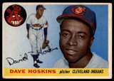 1955 Topps #133 Dave Hoskins UER VG Very Good 