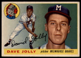 1955 Topps #35 Dave Jolly Very Good ID: 159605 1955 Topps #35 Dave Jolly Very Good ID: 159605