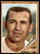 1962 Topps #23 Norm Larker Ex-Mint  ID: 194423