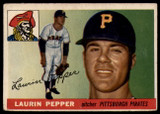 1955 Topps #147 Laurin Pepper UER VG Very Good RC Rookie