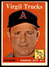 1958 Topps #277 Virgil Trucks EX Excellent ID: 106411 1958 Topps #277 Virgil Trucks EX Excellent ID: 106411