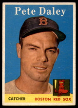 1958 Topps #73 Pete Daley VG Very Good  ID: 104111