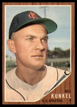 1962 Topps #147 Bill Kunkel Ex-Mint ID: 179903 1962 Topps #147 Bill Kunkel Ex-Mint ID: 179903