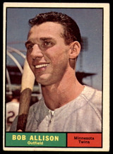 1961 Topps #355 Bob Allison Excellent ID: 197849 1961 Topps #355 Bob Allison Excellent ID: 197849