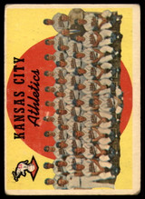 1959 Topps #172 A's Checklist 177-242 EX Excellent Marked 1959 Topps #172 A's Checklist 177-242 EX Excellent Marked