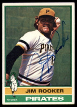 1976 Topps #243 Jim Rooker Signed Auto Autograph 