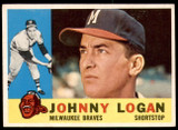 1960 Topps #205 Johnny Logan Excellent+ ID: 196876 1960 Topps #205 Johnny Logan Excellent+ ID: 196876