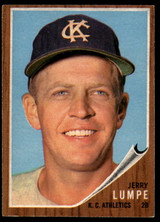 1962 Topps #305 Jerry Lumpe UER EX/NM 1962 Topps #305 Jerry Lumpe UER EX/NM