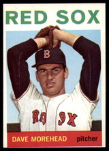 1964 Topps #376 Dave Morehead NM Near Mint ID: 102691 1964 Topps #376 Dave Morehead NM Near Mint ID: 102691