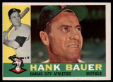 1960 Topps #262 Hank Bauer Excellent+ 