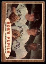 1962 Topps #72 Steve Boros/Bob Scheffing/Jake Wood) Bob's Pupils EX++ ID: 110682 1962 Topps #72 Steve Boros/Bob Scheffing/Jake Wood) Bob's Pupils EX++ ID: 110682