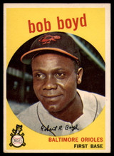 1959 Topps #82 Bob Boyd UER EX++ Excellent++ 1959 Topps #82 Bob Boyd UER EX++ Excellent++