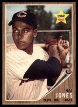 1962 Topps #49 Hal Jones UER EX/NM RC Rookie ID: 105827 1962 Topps #49 Hal Jones UER EX/NM RC Rookie ID: 105827