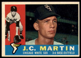 1960 Topps #346 J.C. Martin UER Excellent+ RC Rookie ID: 139380