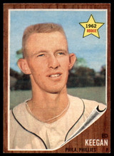 1962 Topps #249 Ed Keegan NM Near Mint  ID: 110995