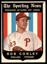 1959 Topps #121 Bob Conley RS EX/NM RC Rookie ID: 101285 1959 Topps #121 Bob Conley RS EX/NM RC Rookie ID: 101285