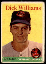 1958 Topps #79 Dick Williams G-VG ID: 186113 1958 Topps #79 Dick Williams G-VG ID: 186113