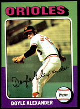 1975 Topps #491 Doyle Alexander Near Mint or Better  ID: 204633