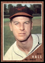 1962 Topps #189 Dick Hall Excellent+ ID: 195086 1962 Topps #189 Dick Hall Excellent+ ID: 195086
