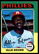 1975 Topps #596 Ollie Brown Near Mint or Better ID: 204401 1975 Topps #596 Ollie Brown Near Mint or Better ID: 204401