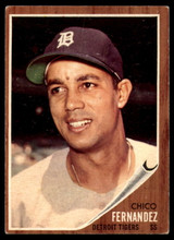 1962 Topps #173 Chico Fernandez EX++ Excellent++ ID: 110879 1962 Topps #173 Chico Fernandez EX++ Excellent++ ID: 110879