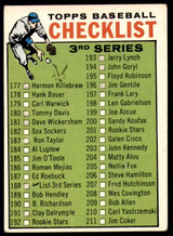 1964 Topps #188 Checklist 177-264 Very Good  ID: 191785