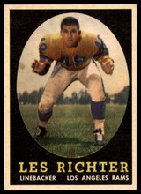 1958 Topps #105 Les Richter EX/NM ID: 126004 1958 Topps #105 Les Richter EX/NM ID: 126004