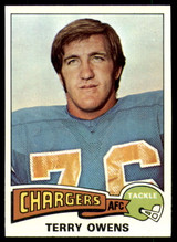1975 Topps #256 Terry Owens Near Mint or Better  ID: 209099