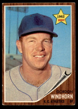 1962 Topps #254 Gordon Windhorn Excellent+ RC Rookie ID: 169790