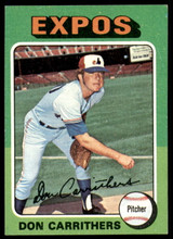 1975 Topps #438 Don Carrithers Near Mint or Better  ID: 206799