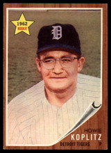 1962 Topps #114 Howie Koplitz Excellent+ RC Rookie ID: 169541 1962 Topps #114 Howie Koplitz Excellent+ RC Rookie ID: 169541