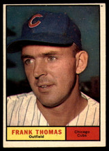 1961 Topps #382 FrankThomas Ex-Mint ID: 156233 1961 Topps #382 FrankThomas Ex-Mint ID: 156233