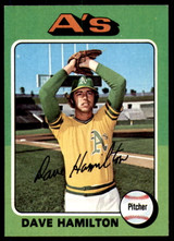 1975 Topps #428 Dave Hamilton Near Mint or Better  ID: 206822