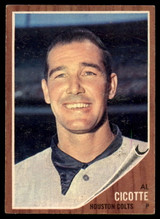 1962 Topps #126 Al Cicotte Excellent+  ID: 169566