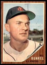 1962 Topps #147 Bill Kunkel Excellent+ ID: 194913 1962 Topps #147 Bill Kunkel Excellent+ ID: 194913