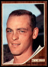 1962 Topps #222 Jerry Zimmerman Excellent+  ID: 189027
