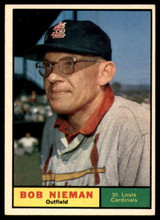 1961 Topps #178 Bob Nieman NM Near Mint ID: 110185 1961 Topps #178 Bob Nieman NM Near Mint ID: 110185