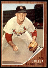 1962 Topps #149 Bob Duliba Excellent+ ID: 194922 1962 Topps #149 Bob Duliba Excellent+ ID: 194922