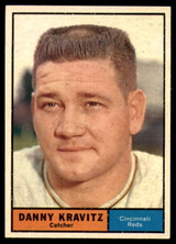 1961 Topps #166 Danny Kravitz NM Near Mint 