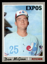 1970 Topps #364 Dan McGinn Excellent+ ID: 289398 1970 Topps #364 Dan McGinn Excellent+ ID: 289398
