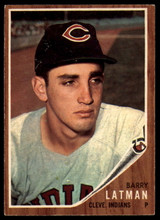 1962 Topps #145 Barry Latman Excellent+ ID: 169592 1962 Topps #145 Barry Latman Excellent+ ID: 169592