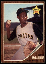 1962 Topps #229 Jesus McFarlane EX++ Excellent++ RC Rookie ID: 110968 1962 Topps #229 Jesus McFarlane EX++ Excellent++ RC Rookie ID: 110968