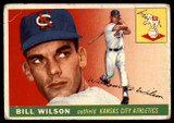 1955 Topps #86 Bill Wilson G/VG Good/Very Good 